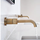 Cambiar a la imagen Griferia Lavamanos Pared Oro Litze (Rp65700) 2
