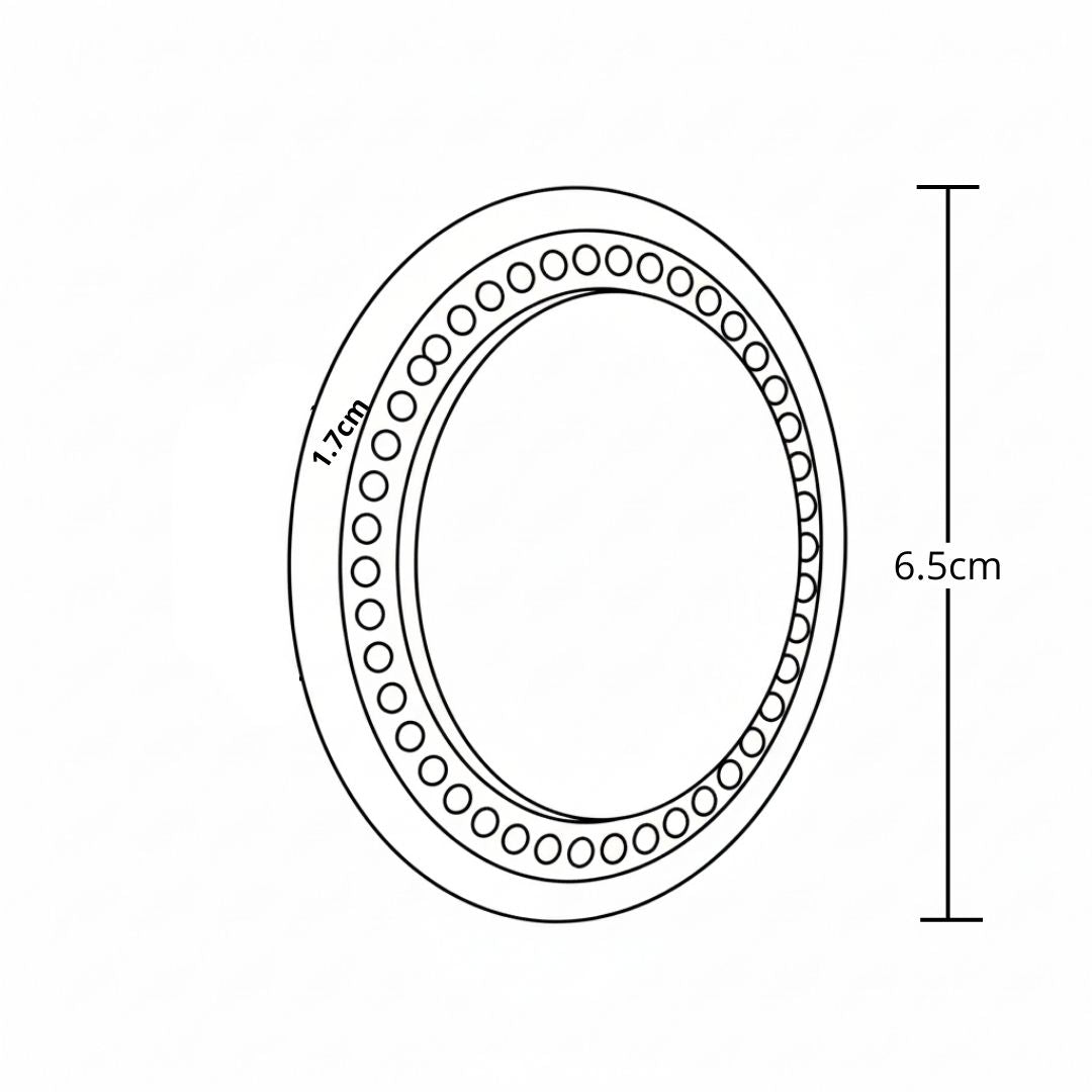 Roseton Danes 7Cm Mediano