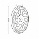 Cambiar a la imagen Placa Nueva Para Boton 22540-2 2