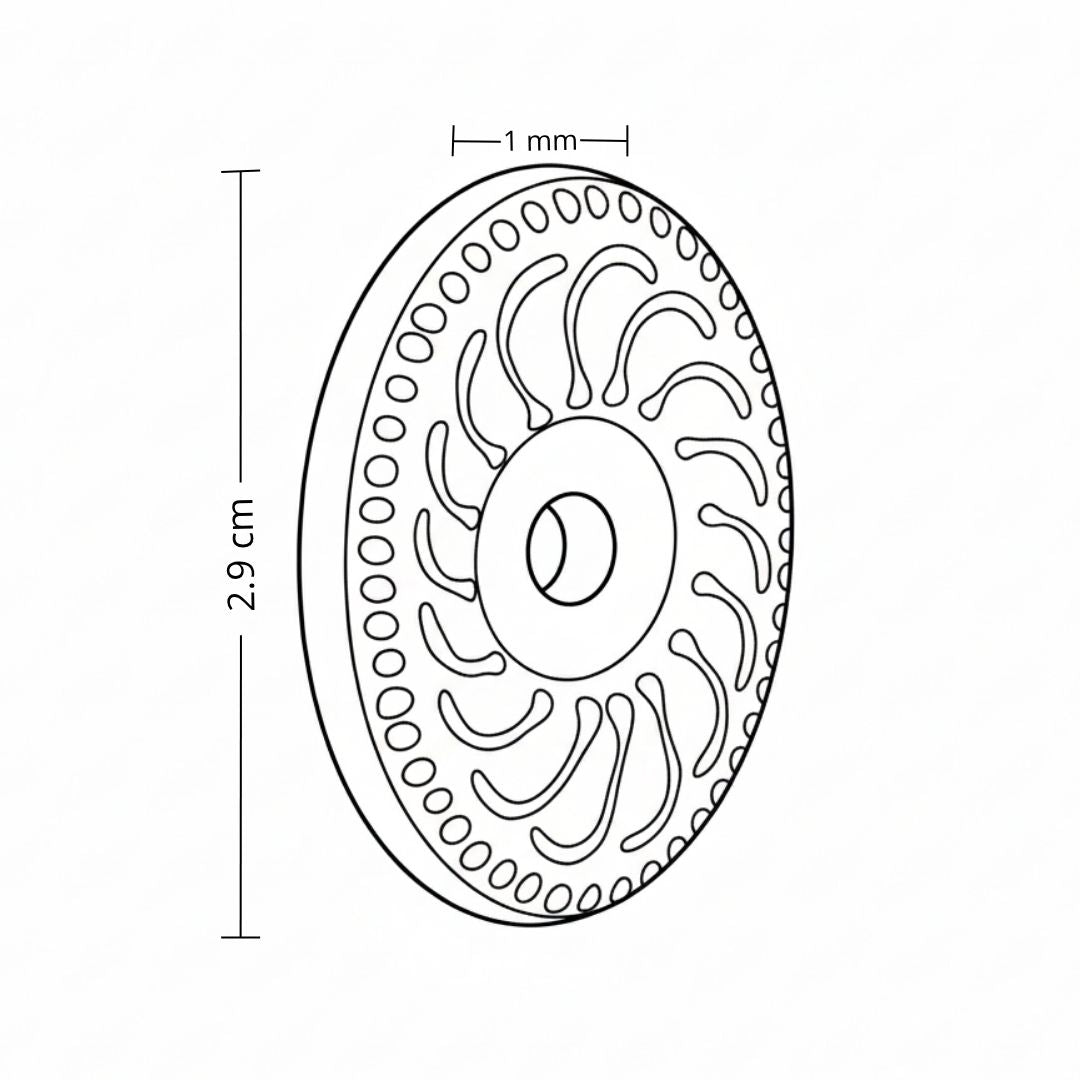 Placa Nueva Para Boton 22540-2