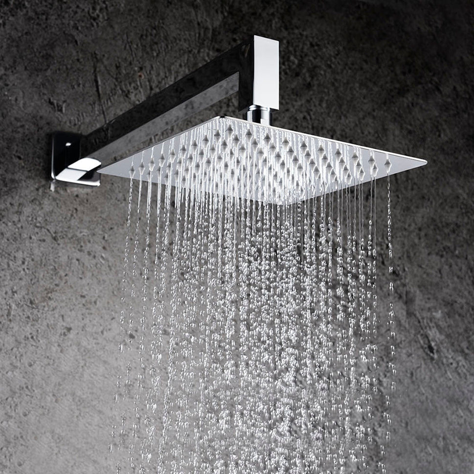 Set de Ducha Devon 1 Vía con Balance de Presión – Montaje en Pared – 8” / Cromo Pulido