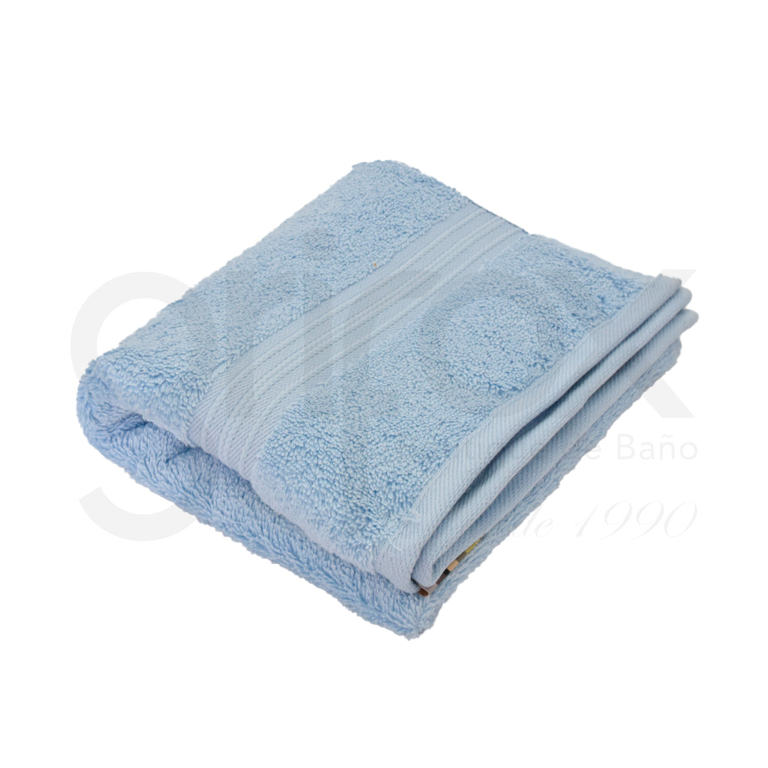 Toalla De Manos 40X76 Azul Claro