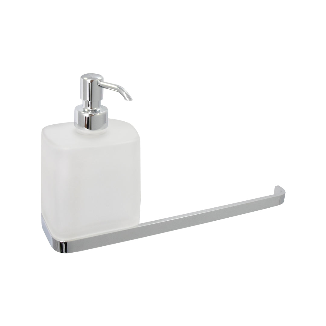 Dipensador De Jabon  Con Toallero Anilla