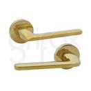 Cambiar a la imagen Juego Manija C/Roseta /Lever Lockset (Ccd43Gb-Cr) 2
