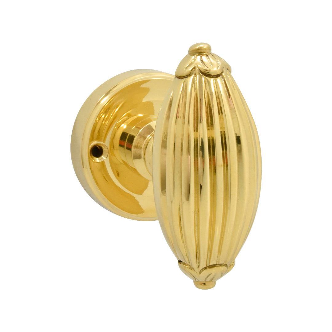 Juego De Pomos Con Roseta Redonda Paso