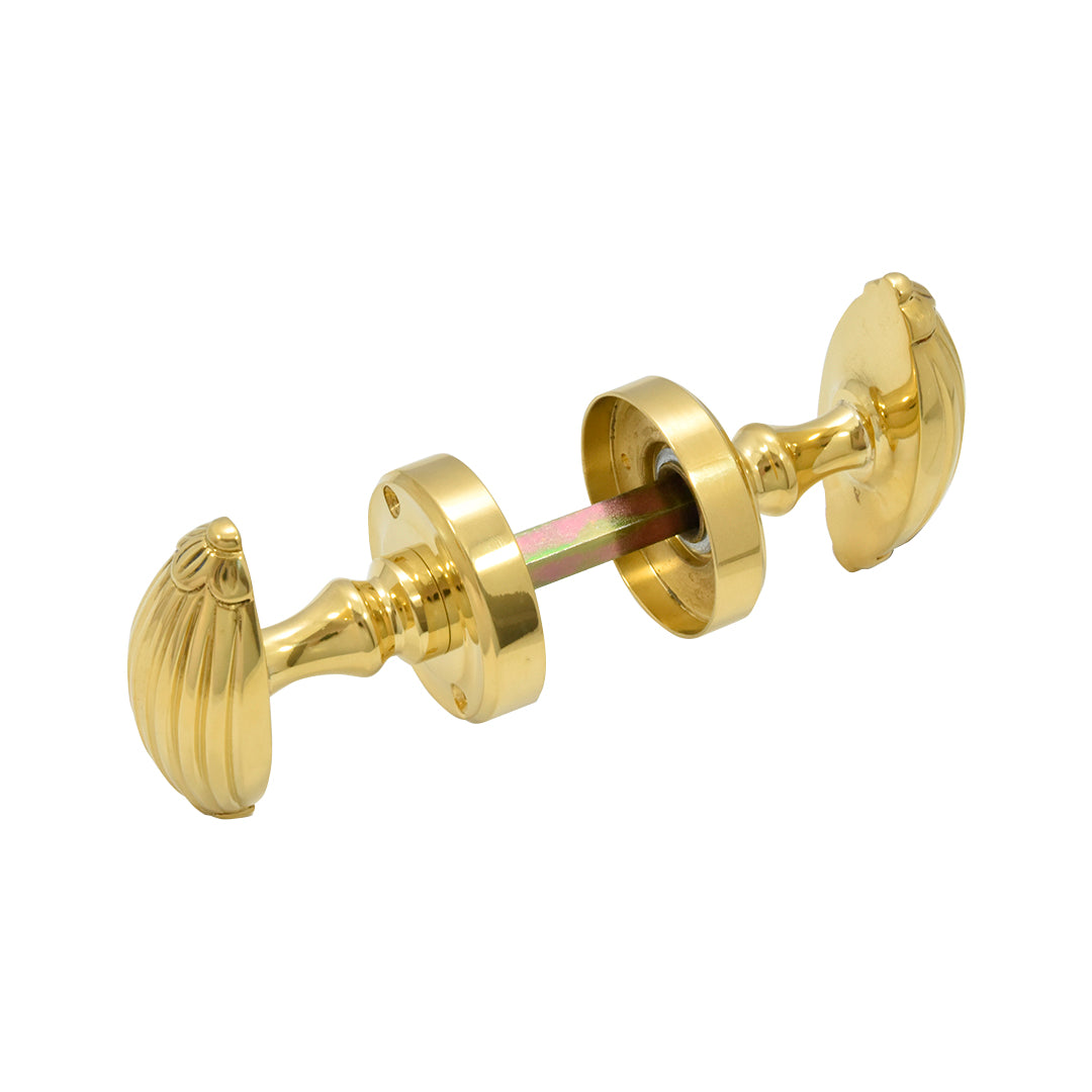 Juego De Pomos Con Roseta Redonda Paso