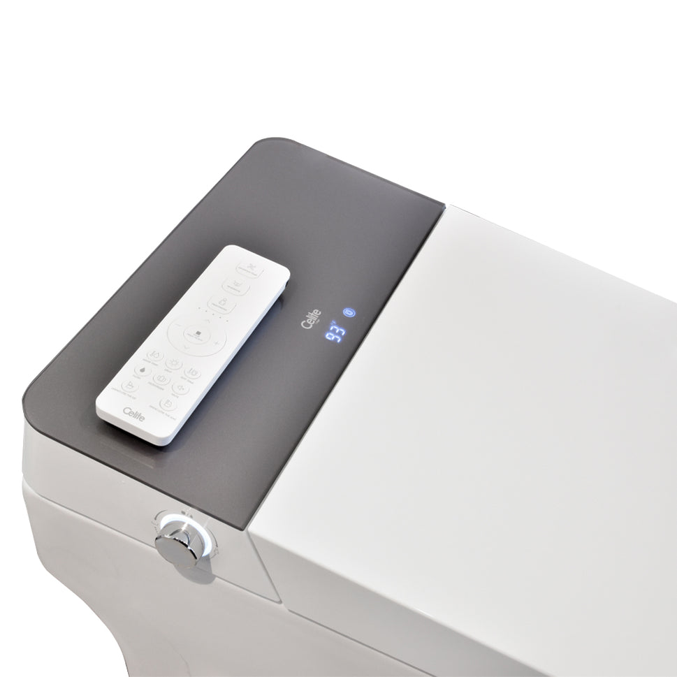 Sanitario De Piso Inteligente Con Apertura Automatica