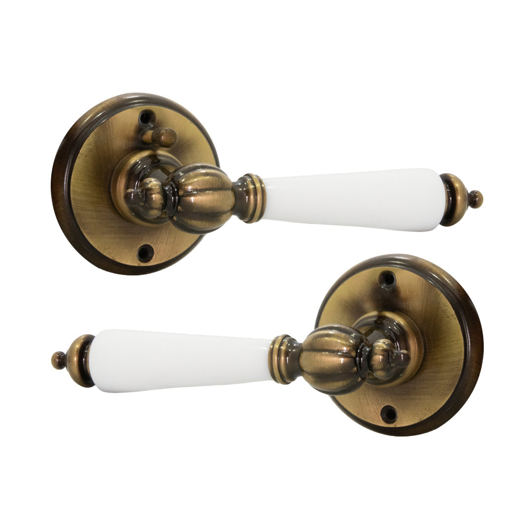 Juego Manijas Porcelana Paso