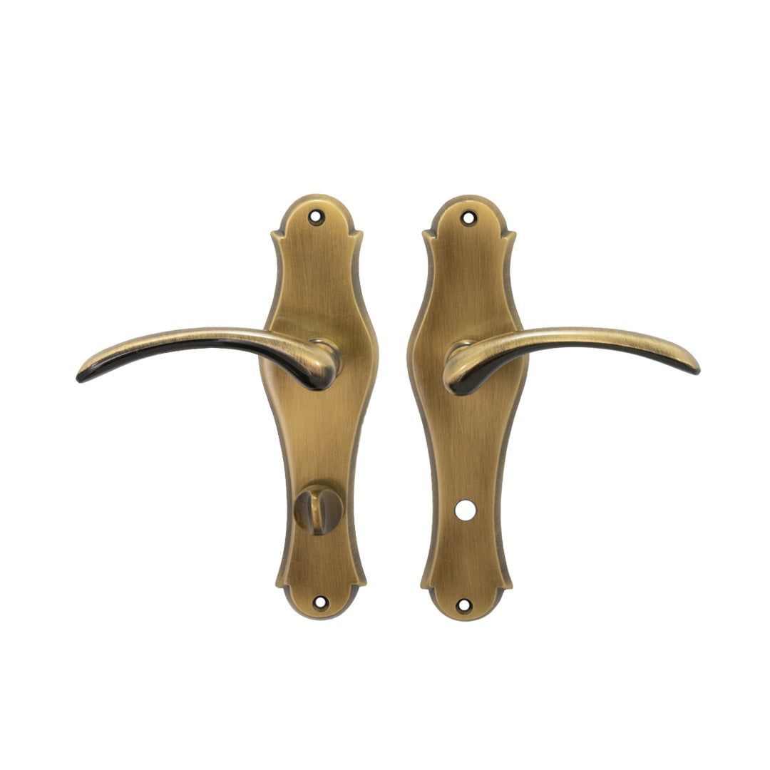 Juego Manivelas Con Placa Yale