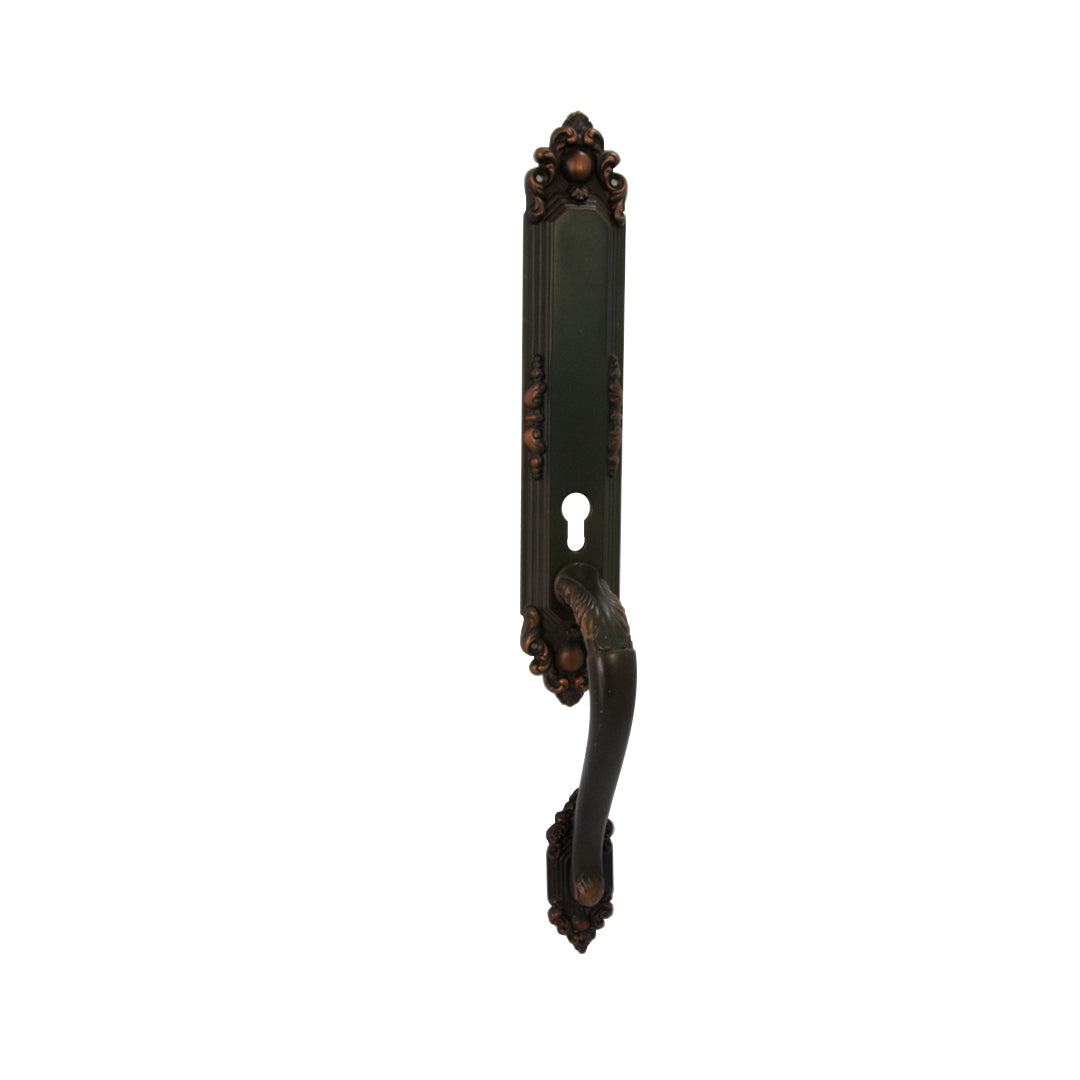 Manijon Rococo Con Placa Dummy Dorado