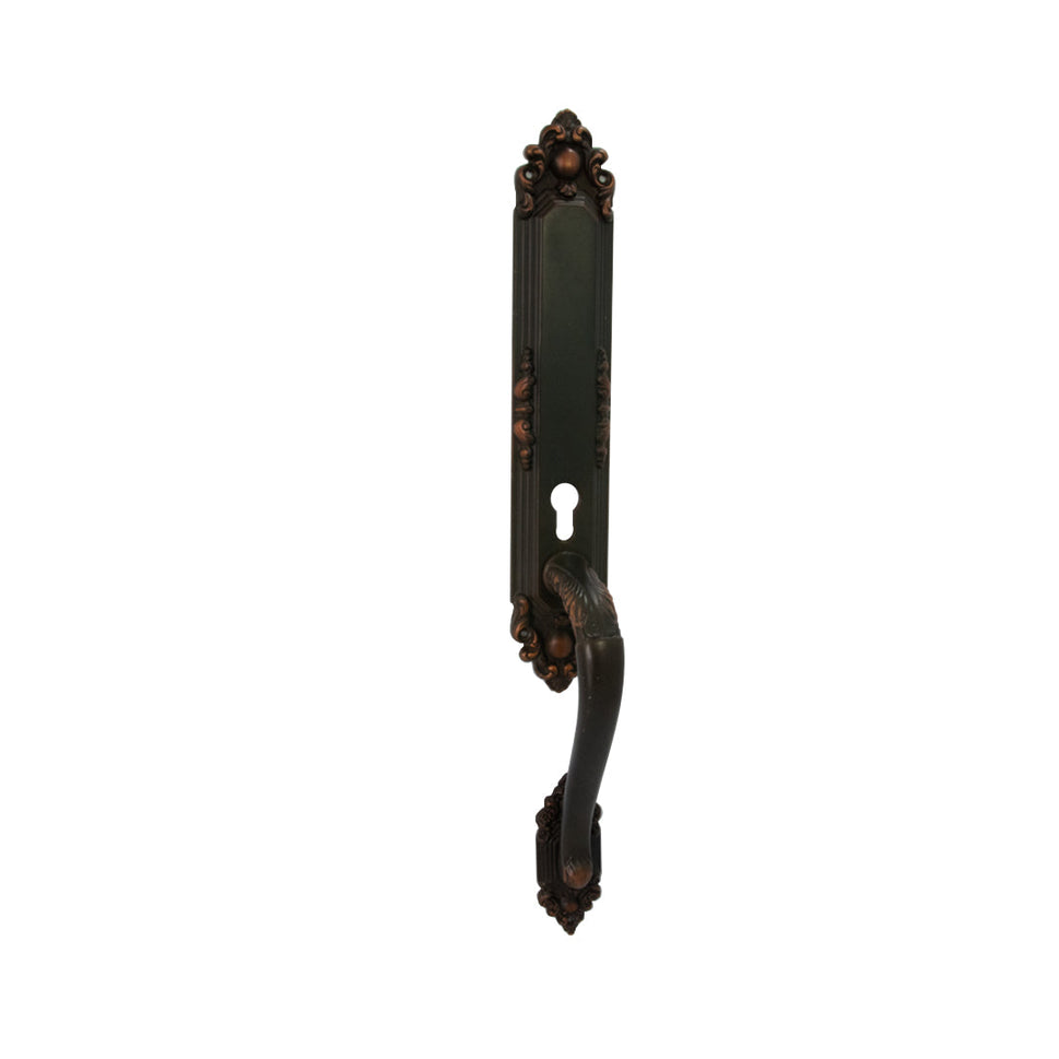 Manijon Rococo Con Placa Dummy Dorado