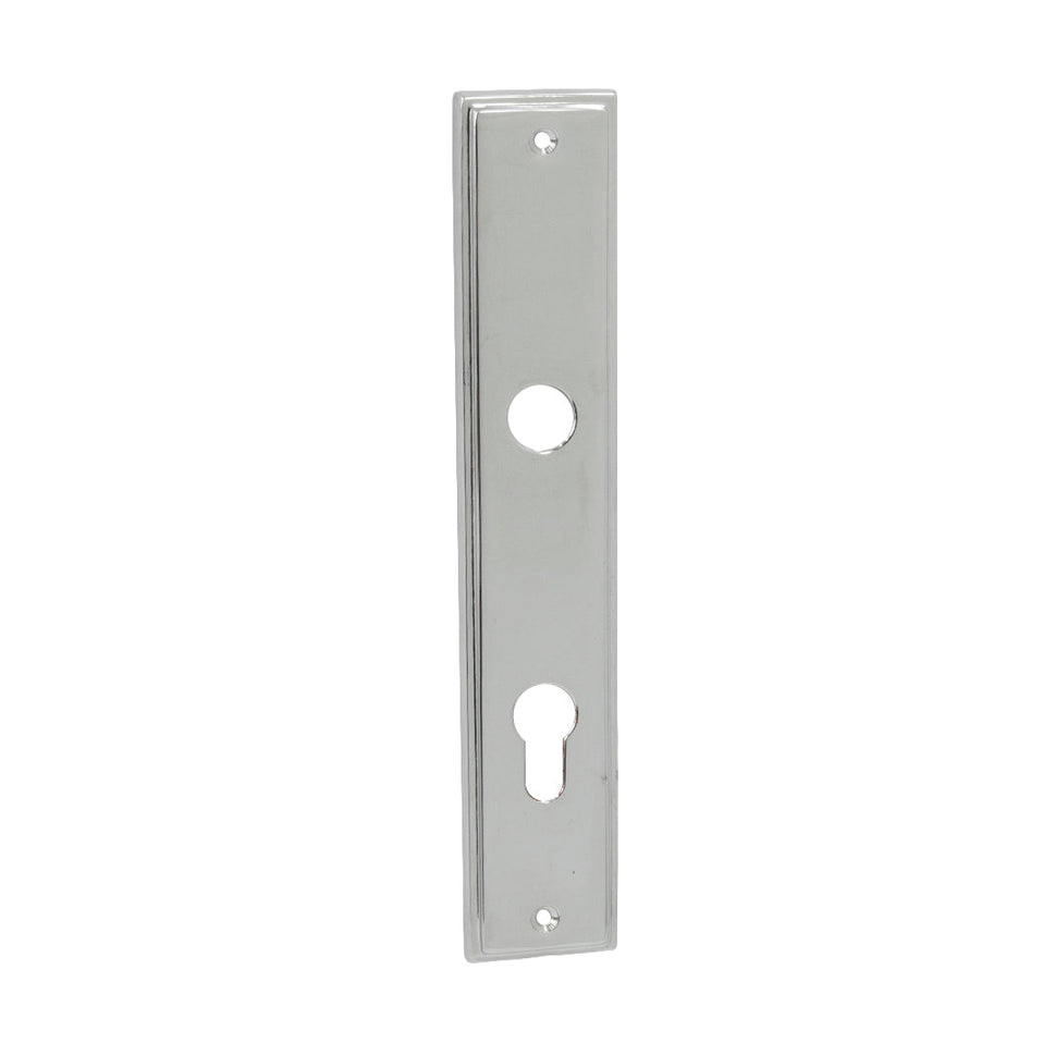 Placa Yale Con Hueco Para Manija