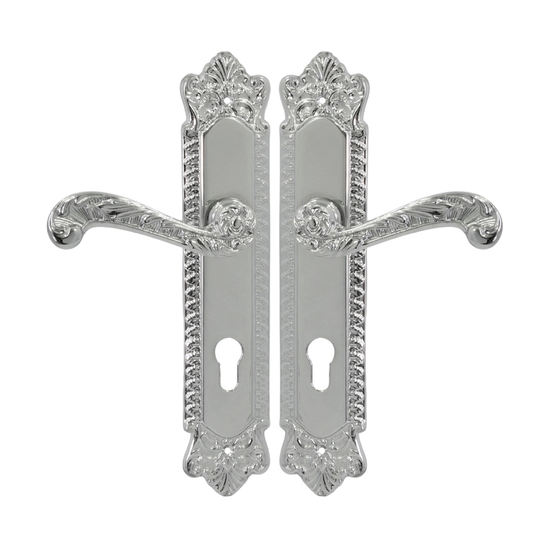 Juego Manivelas Con Placa Yale