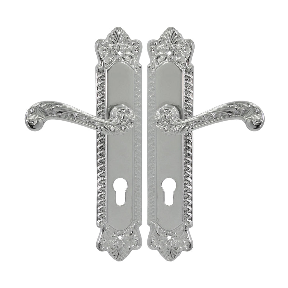 Juego Manivelas Con Placa Yale