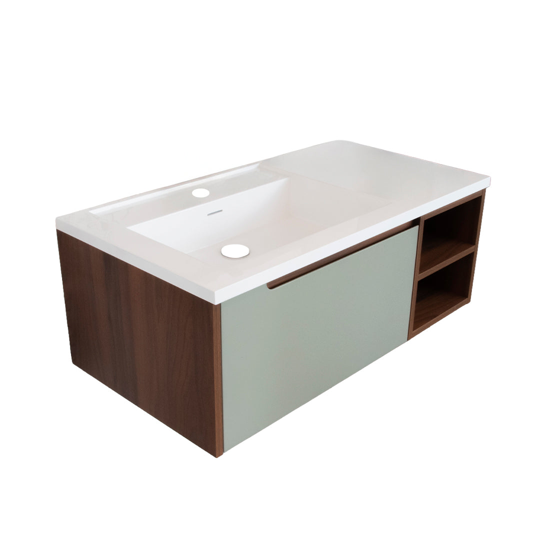 Mueble Con Lavamanos 1000X525X350