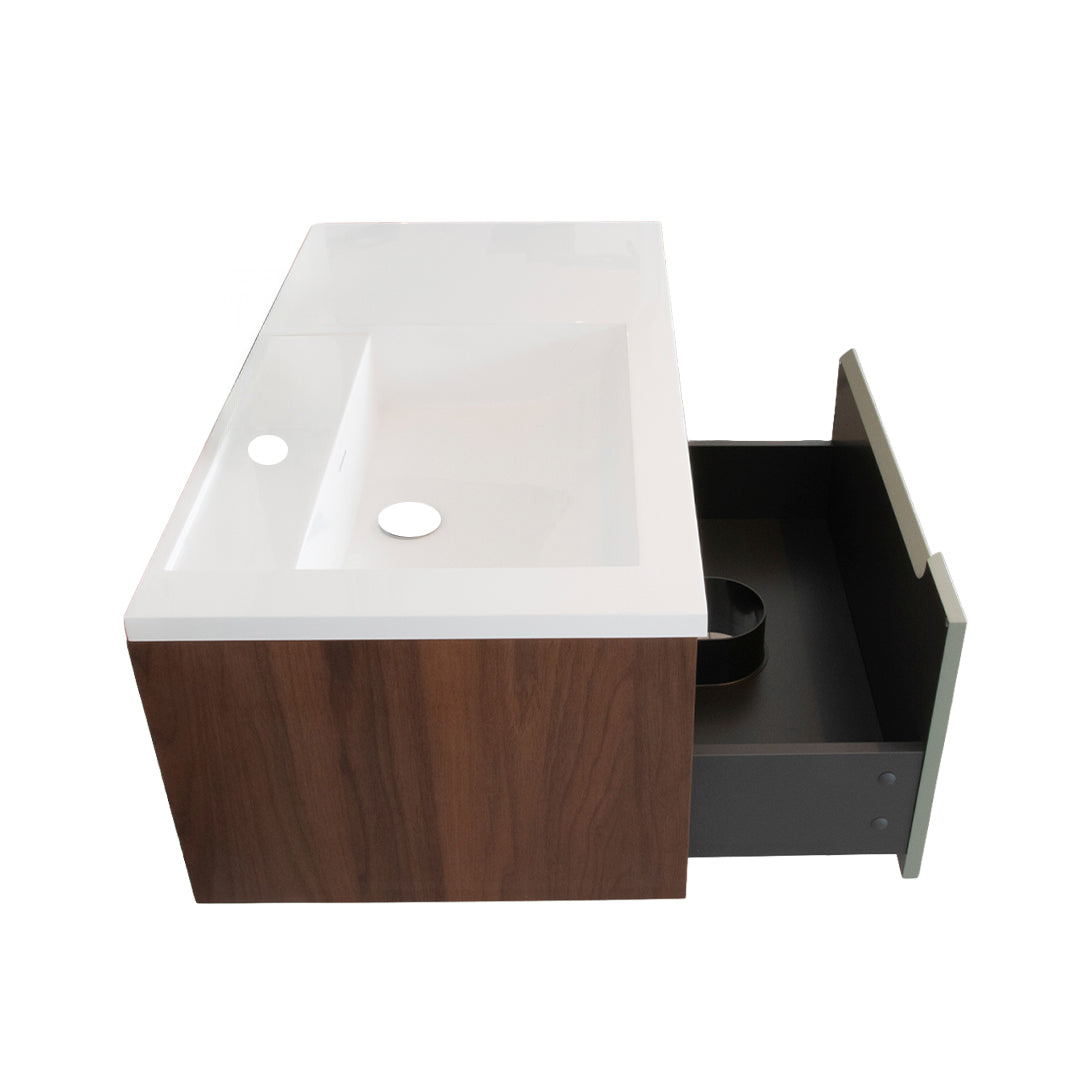 Mueble Con Lavamanos 1000X525X350