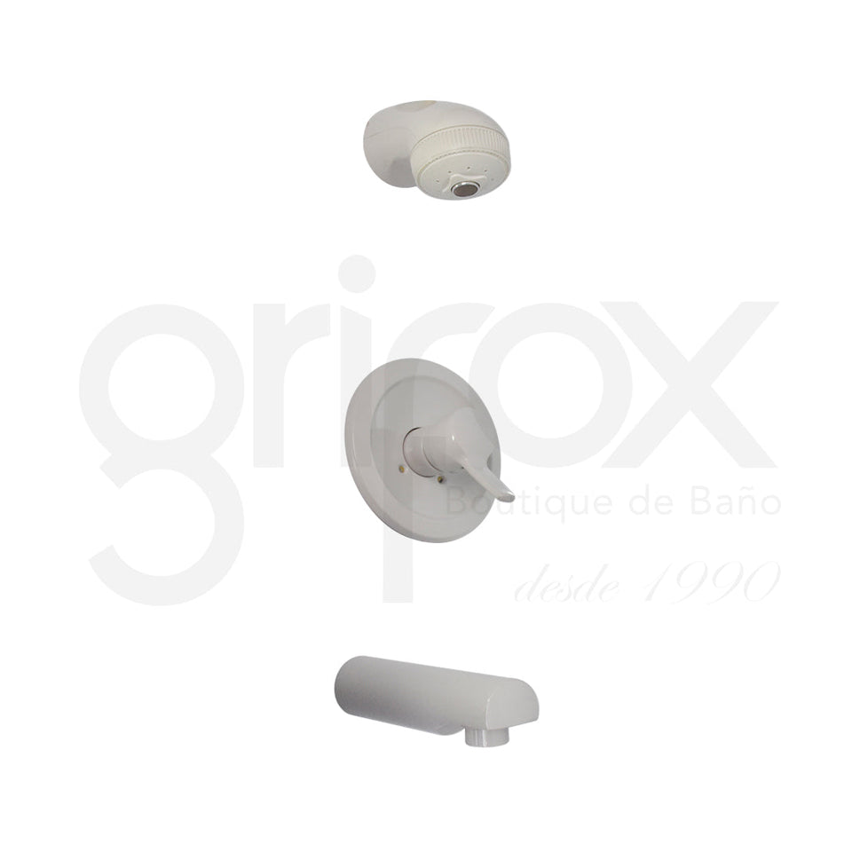 Griferia Ducha Eurostyl Con Salida A Tina Monocontrol