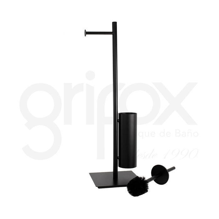 Portarrollos De Piso Cuadrado C/Escobillero