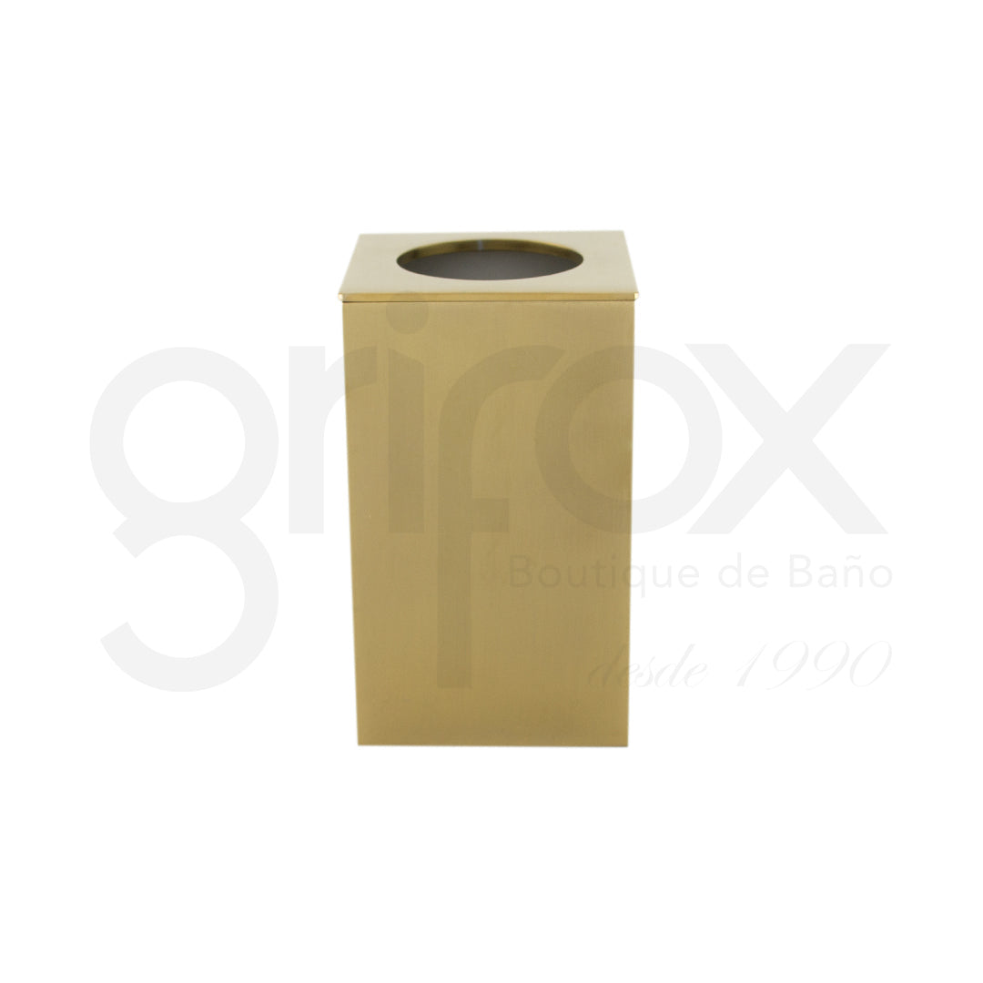 Portacepillos De Mesa (Cuadrado)