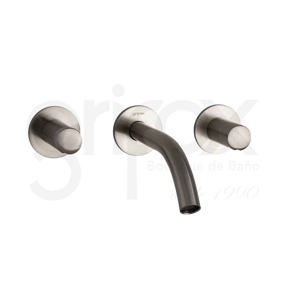 Grifería Lavamanos De Pared 8"