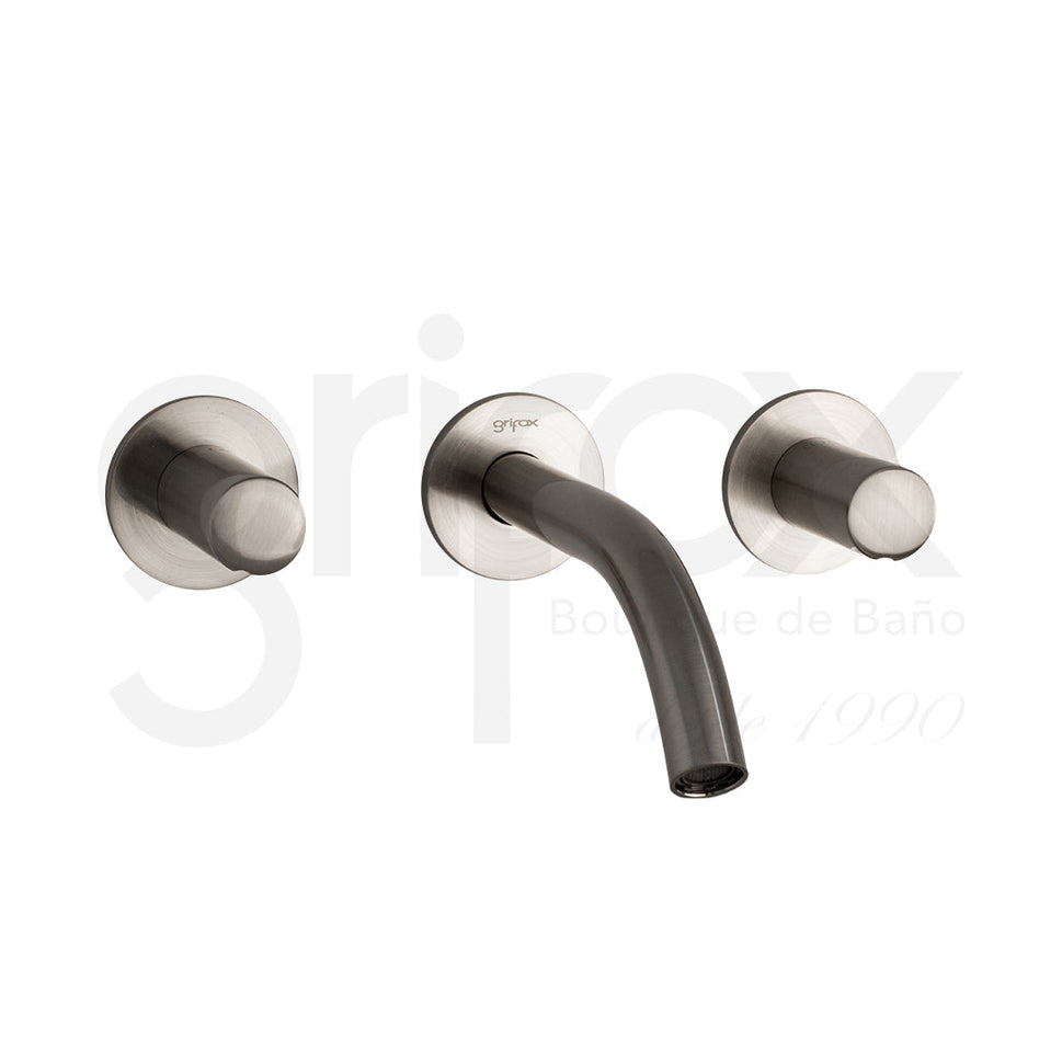 Grifería Lavamanos De Pared 8"