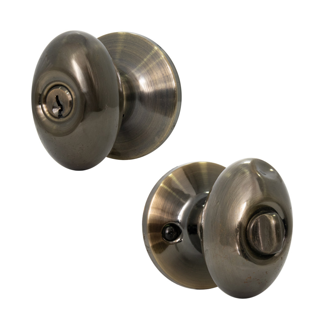 Cerradura Pomo Huevo Alcoba