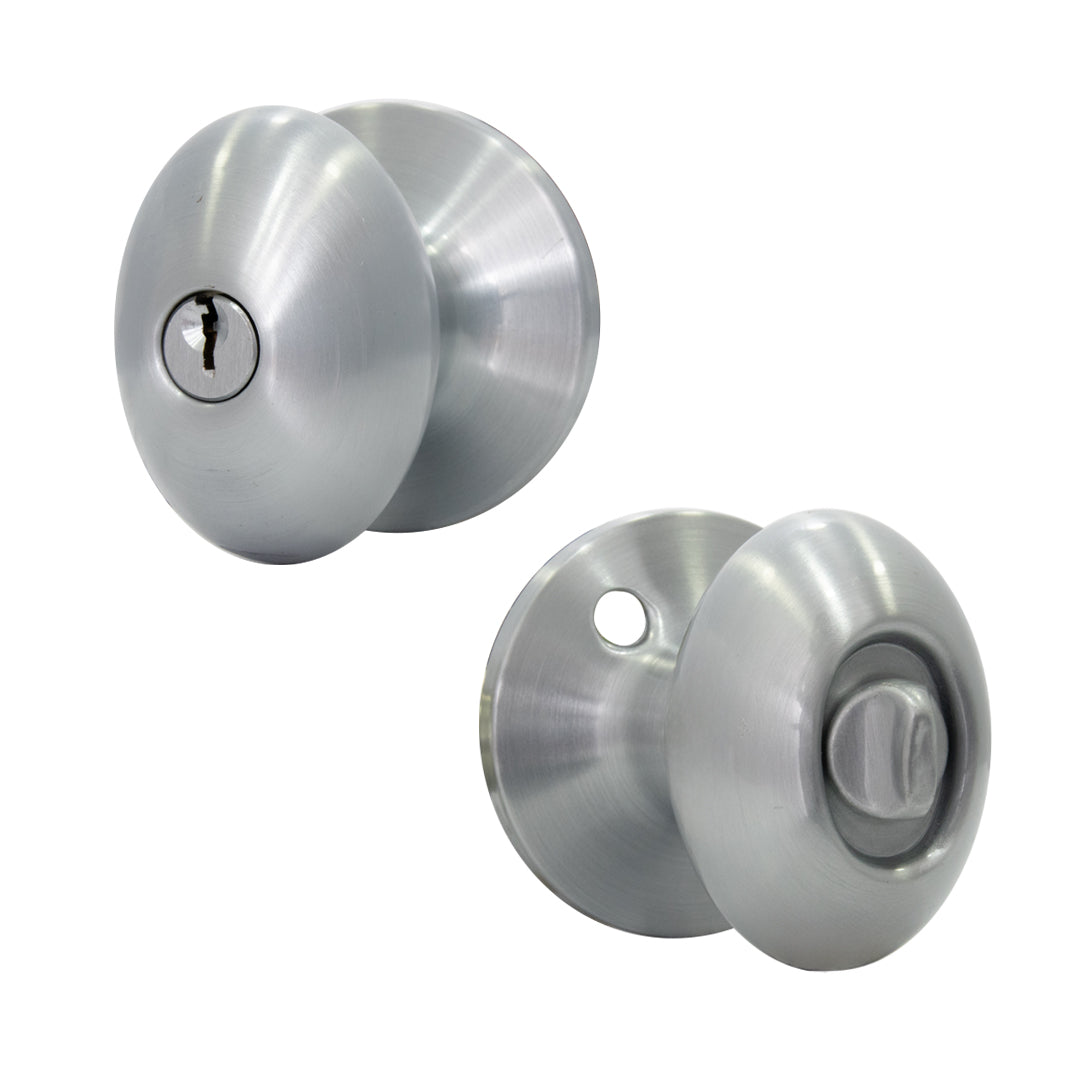 Cerradura Pomo Huevo Alcoba