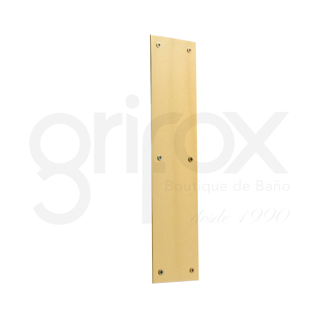 Placa Push 9 X 38Cm