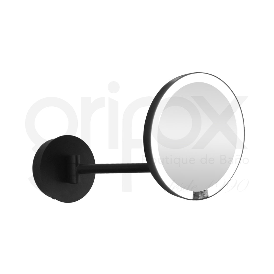 Espejo De Pared 7X Luz Led Redondo