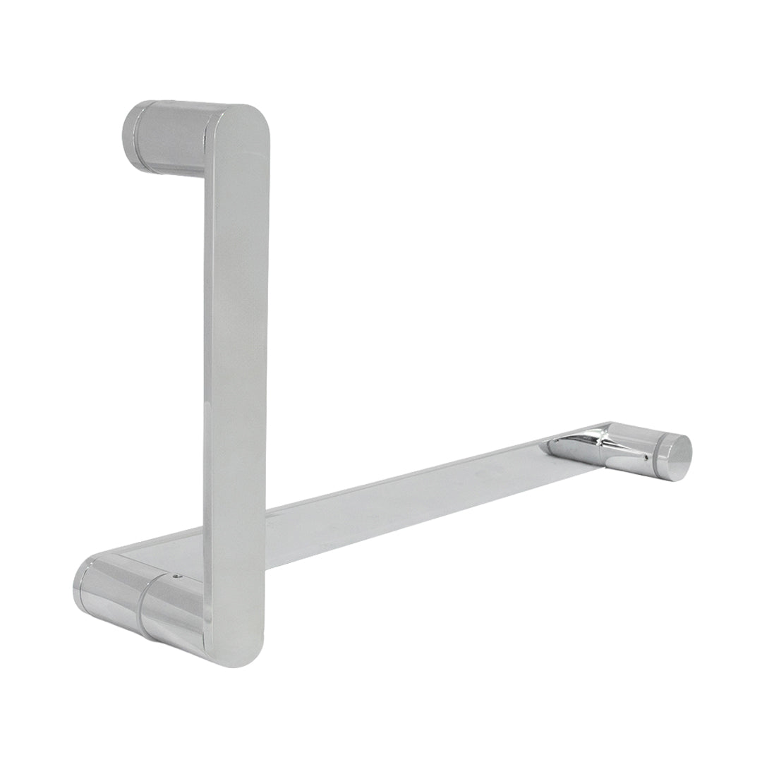 Manillon Con Toallero Para Puerta De Vidrio