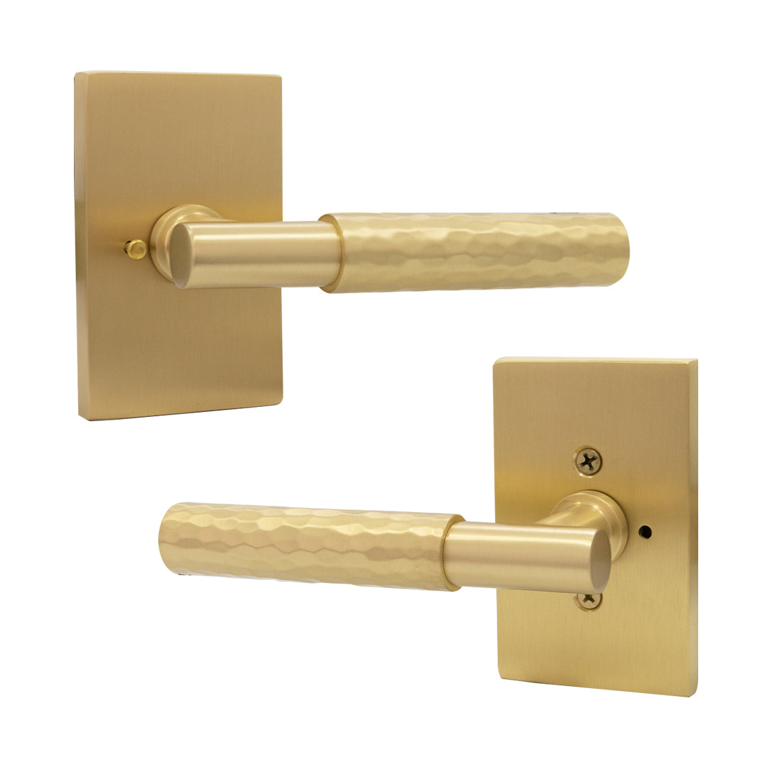 Cerradura Privaciada Hammered Derecha