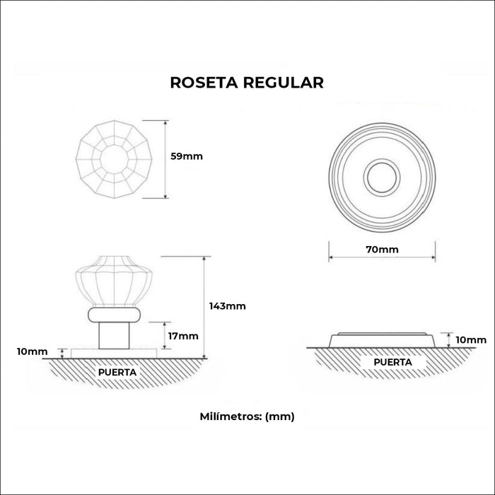 Cerradura Con Pomo De Privacidad/ Puertas Interiores