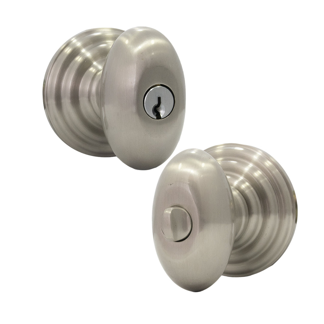 Cerradura Pomo Huevo Alcoba