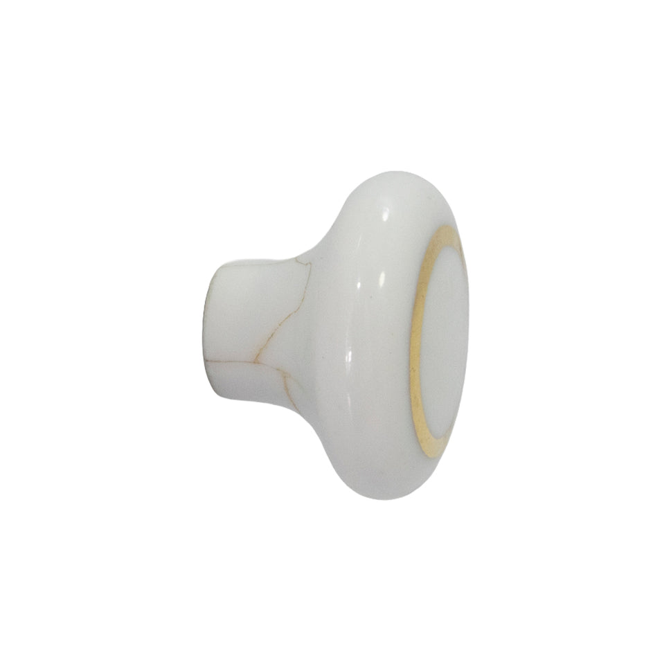 Boton 25Mm Borde Dorado