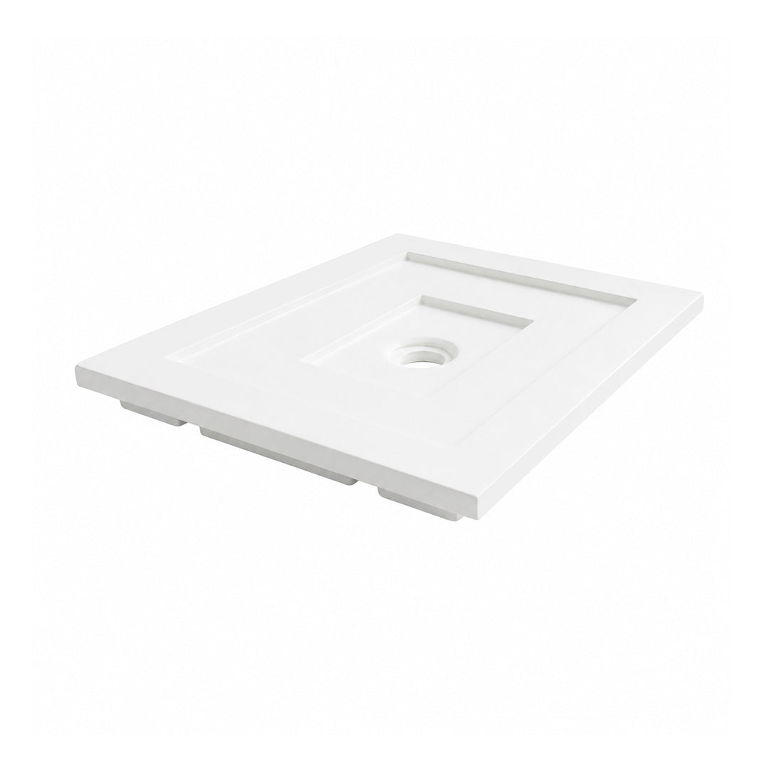 Lavamanos Rectangular Sobreponer