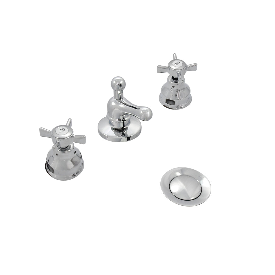Griferia Bidet 3 Huecos Mozart