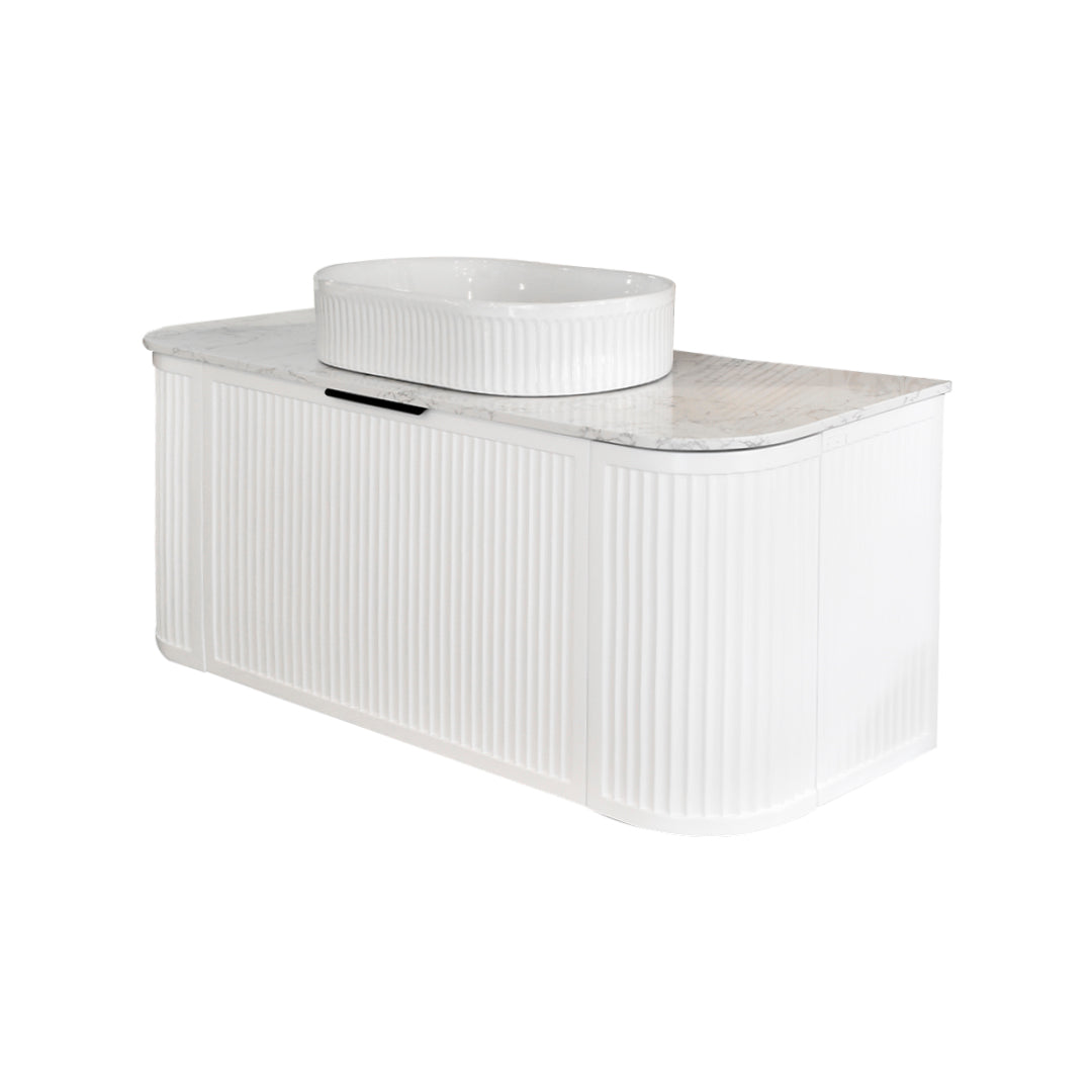 Mueble De Baño Con Meson Y Lavamanos 121X47,5X47,5Cm