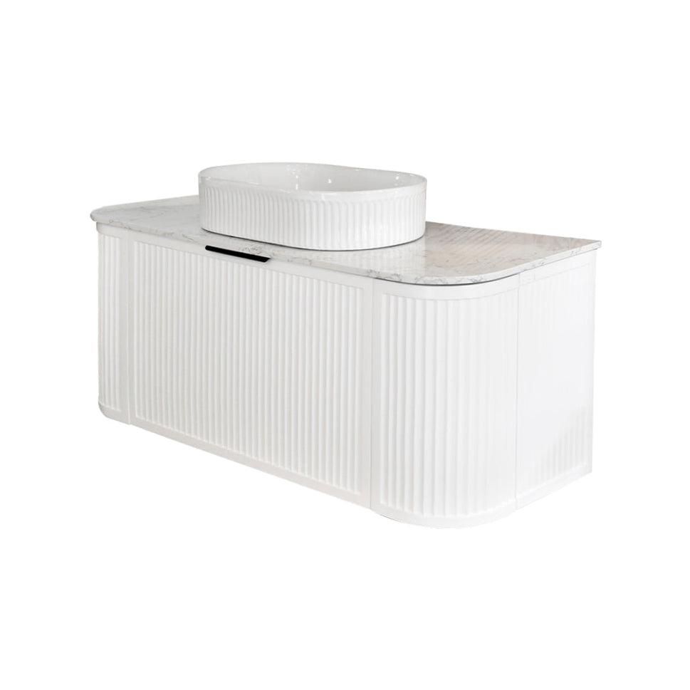 Mueble De Baño Con Meson Y Lavamanos 121X47,5X47,5Cm