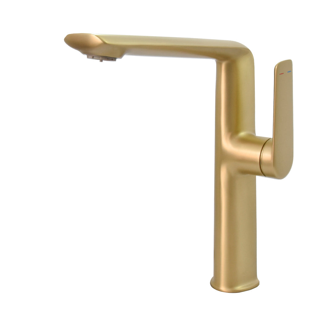 Griferia De Lavamanos Monocontrol Alta