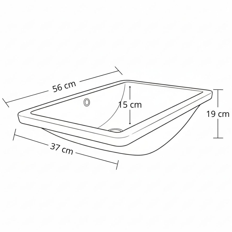 Lavamanos De Incrustar Gena