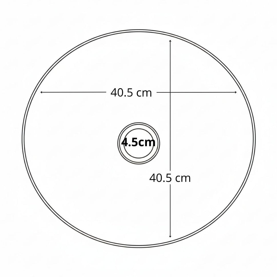 Poceta De Lavamanos De Sobreponer 40X15Cm