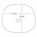 Cambiar a la imagen Poceta De Lavamanos De Sobreponer 37X37X11Cm 2