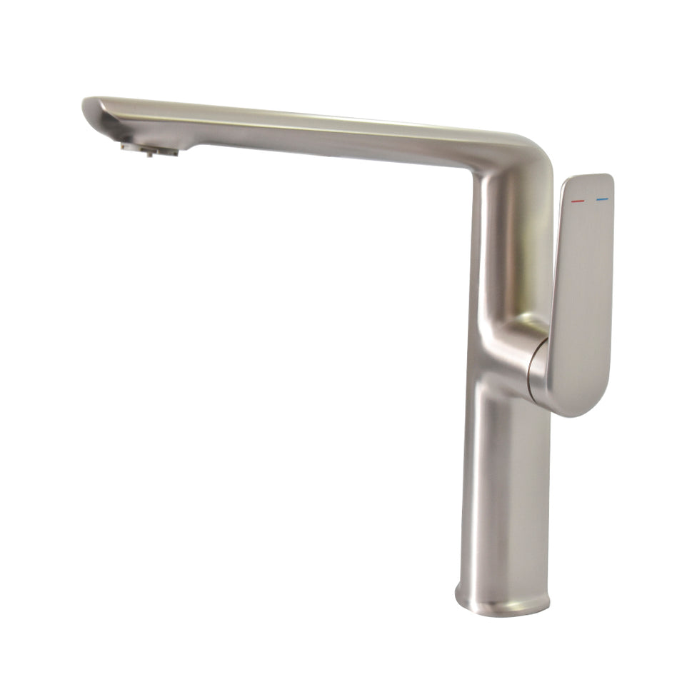 Griferia De Lavamanos Monocontrol Alta