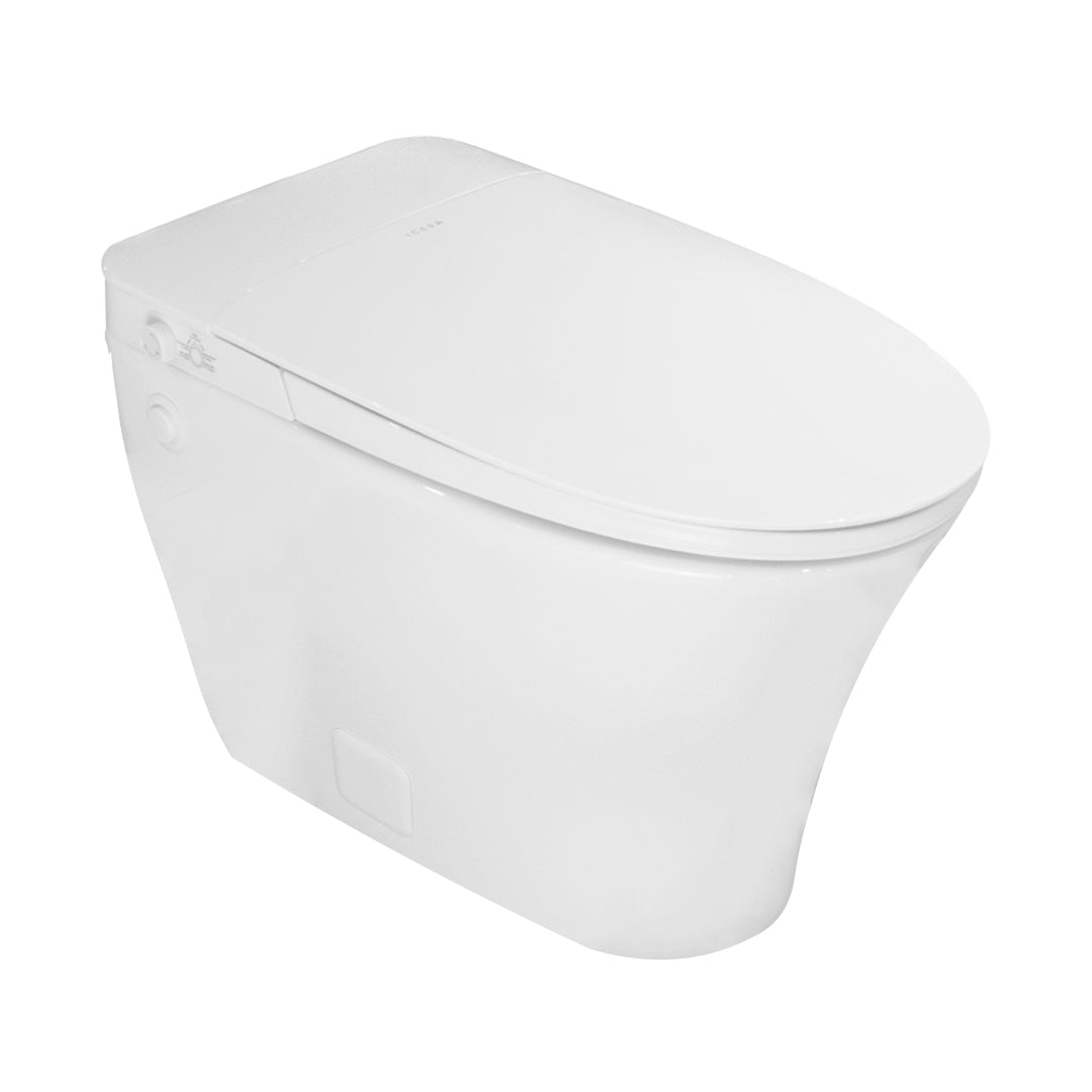 Sanitario De Piso Con Silla Bidet Sin Tanque