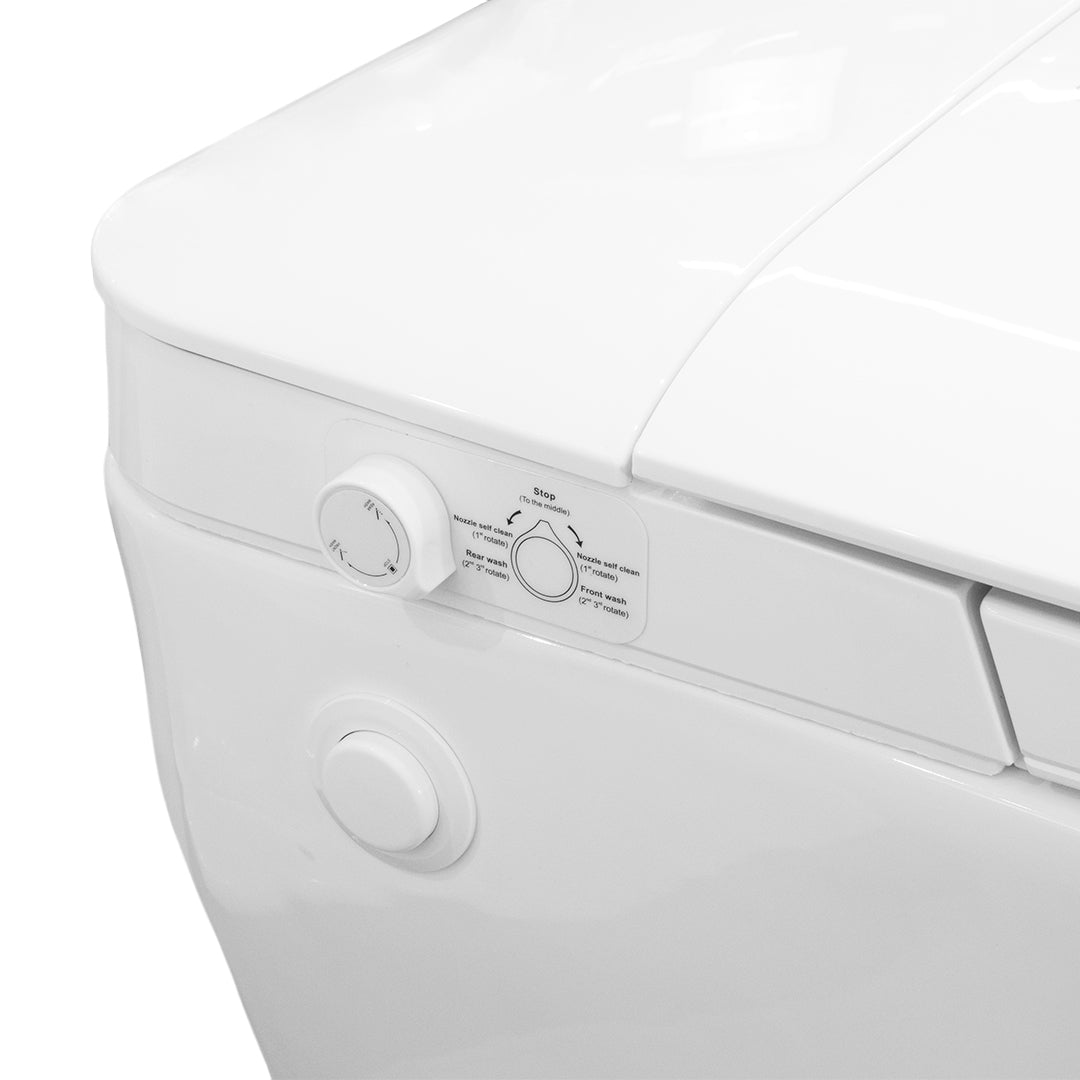 Sanitario De Piso Con Silla Bidet Sin Tanque