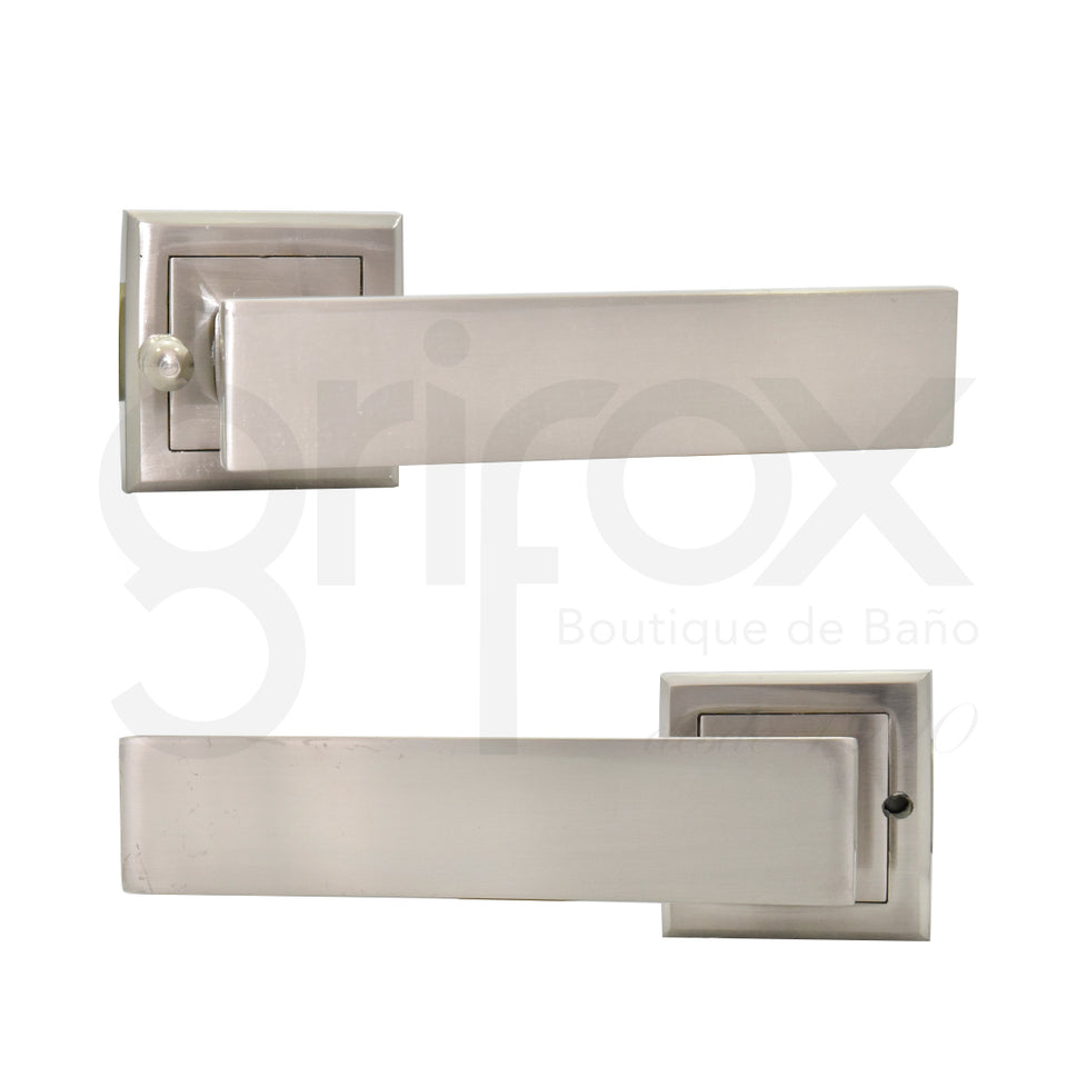 Manijas Con Roseta  Cuadrada Plana