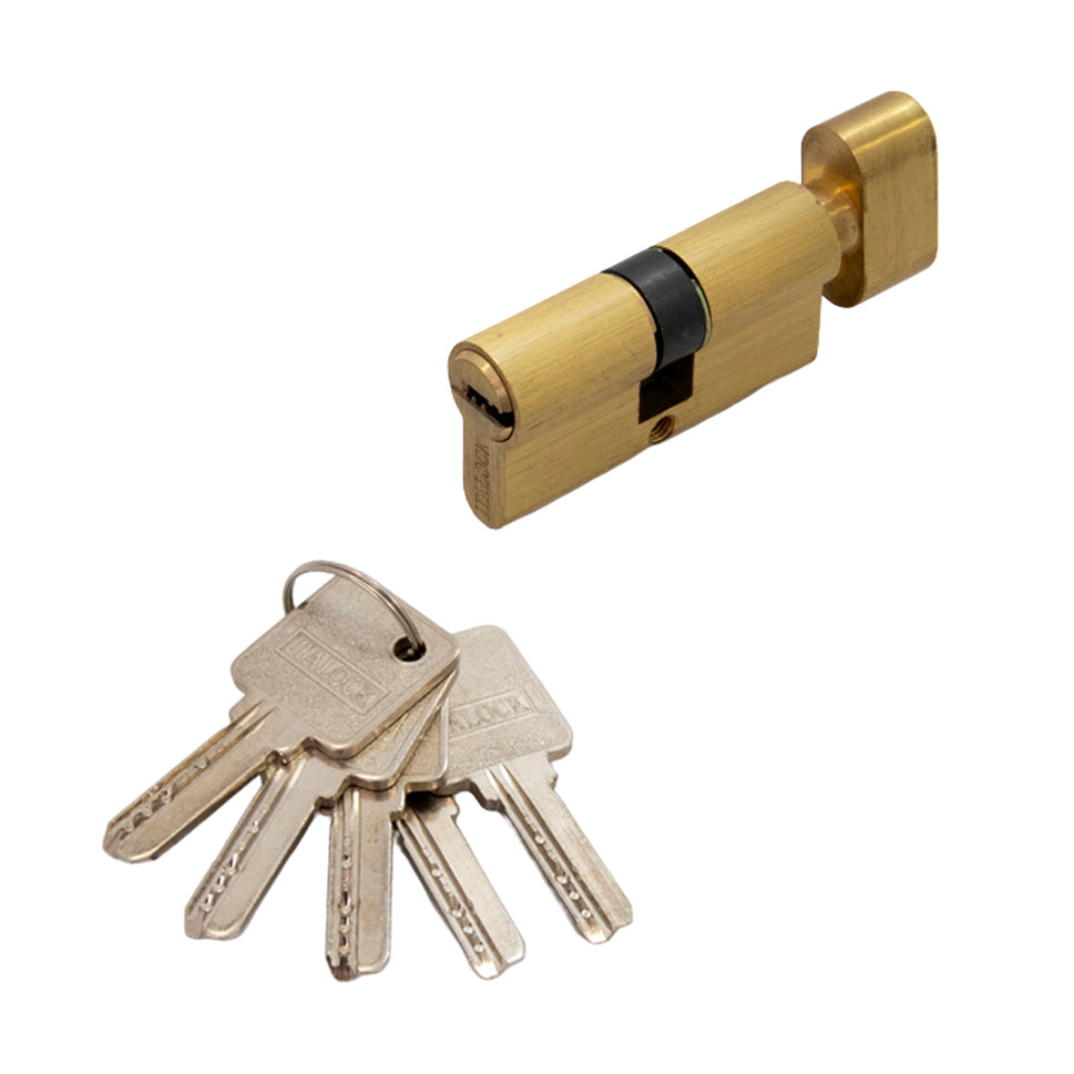 Cilindro Alta Seg. Llave/Pomo 60 Mm