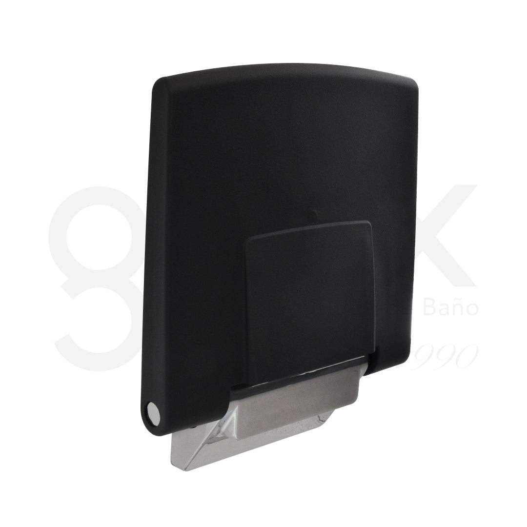 Asiento Plegable  Negro / Wall Chair Plan