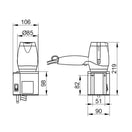 Cambiar a la imagen Secador De Cabello C/Soporte A Pared Plan 220W 2