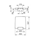Cambiar a la imagen Asiento Ducha Plegable  Blanco 2